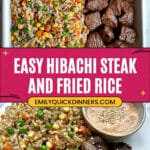 Easy Hibachi Steak with Fried Rice Recipe