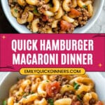 Hamburger and Macaroni Recipe