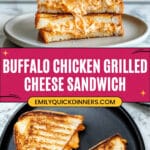 Buffalo Chicken Grilled Cheese Recipe