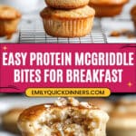 High Protein McGriddle Bites Recipe