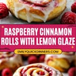 Raspberry Cinnamon Rolls Recipe