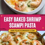 Baked Shrimp Scampi Pasta Recipe