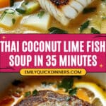 Thai-Style Coconut Lime Fish Soup Recipe