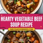 Vegetable Beef Soup Recipe