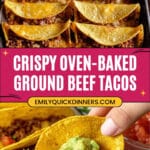 Crispy Ground Beef Tacos Recipe