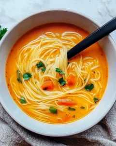 Thai Coconut Curry Soup Recipe