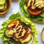 Low Carb Burger Lettuce Wraps Recipe