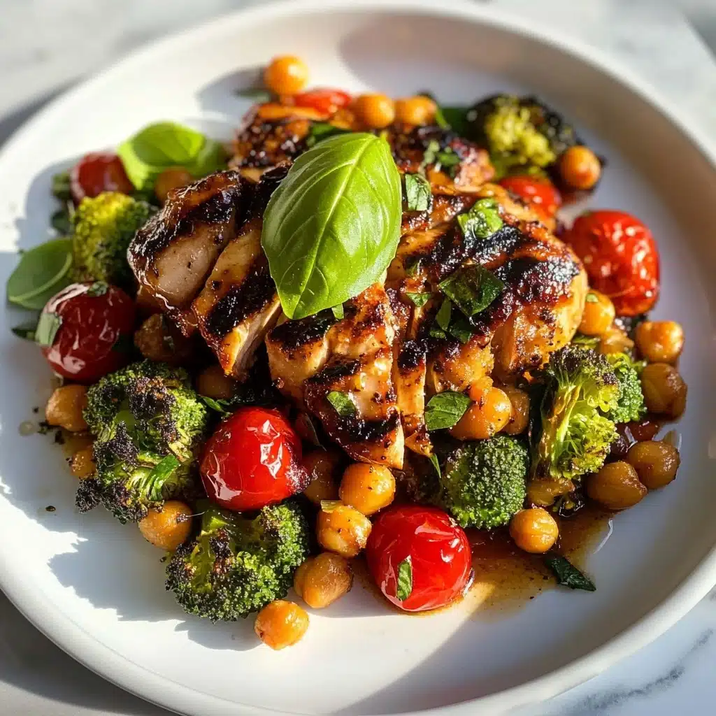 Sheet Pan Balsamic Chicken and Veggies Recipe - Recipe Image