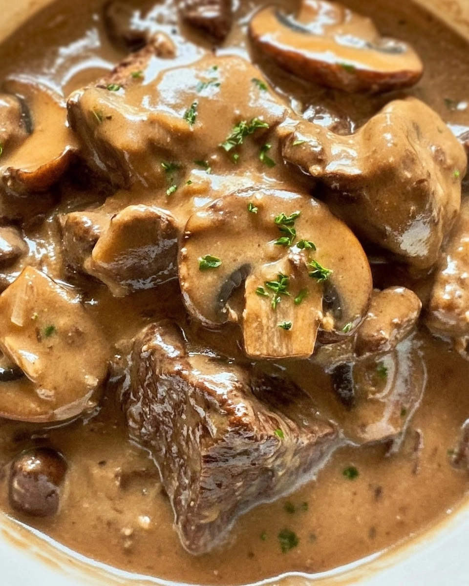 Slow Cooker Beef Stroganoff Recipe - Recipe Image