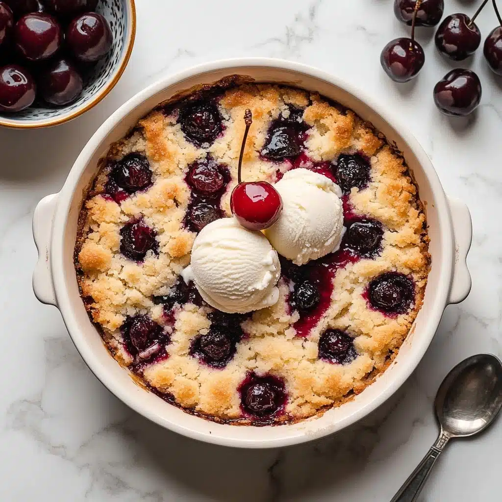 Easy Cherry Cobbler Recipe - Recipe Image