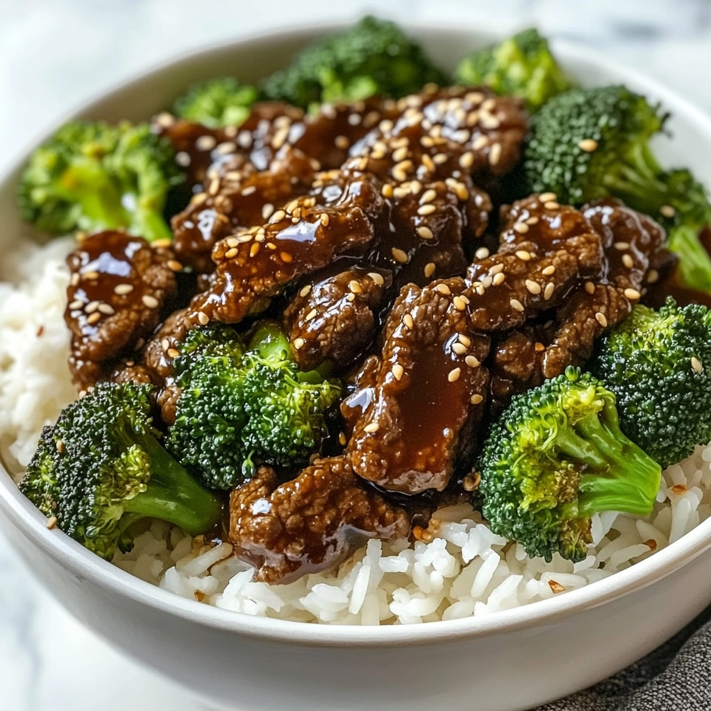 Honey Garlic Ground Beef and Broccoli Stir-Fry Recipe - Recipe Image
