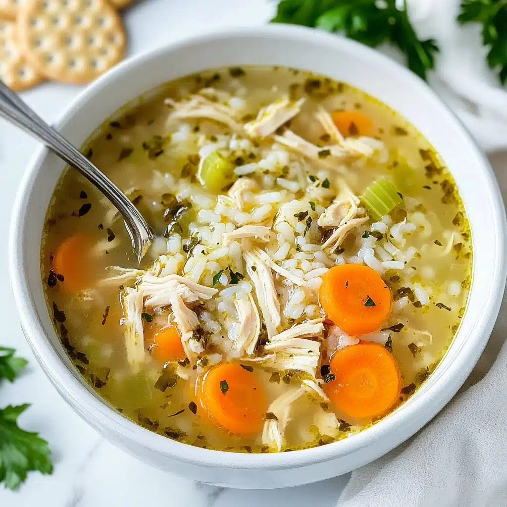 Chicken and Rice Soup Recipe - Recipe Image