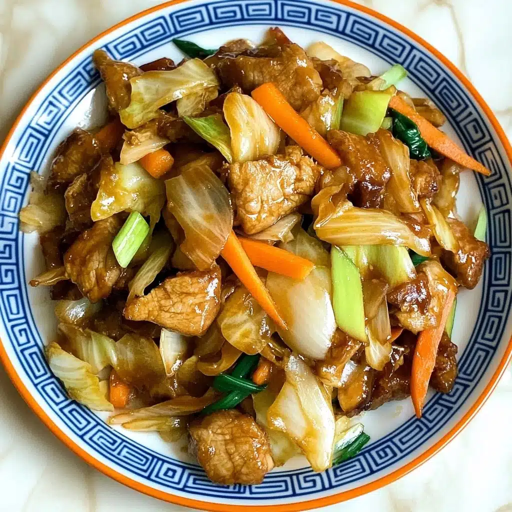 Easy BBQ Chicken & Cabbage Stir-Fry Recipe - Recipe Image