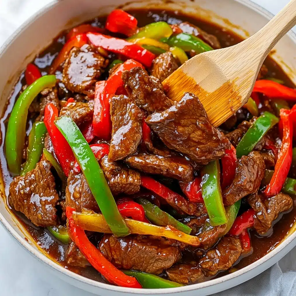 Pepper Steak Stir Fry Recipe - Recipe Image