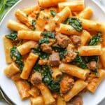Creamy Sausage Rigatoni (One-Pan, 30-Minute Meal) Recipe