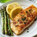 Air Fryer Cod with Lemon and Parsley Recipe