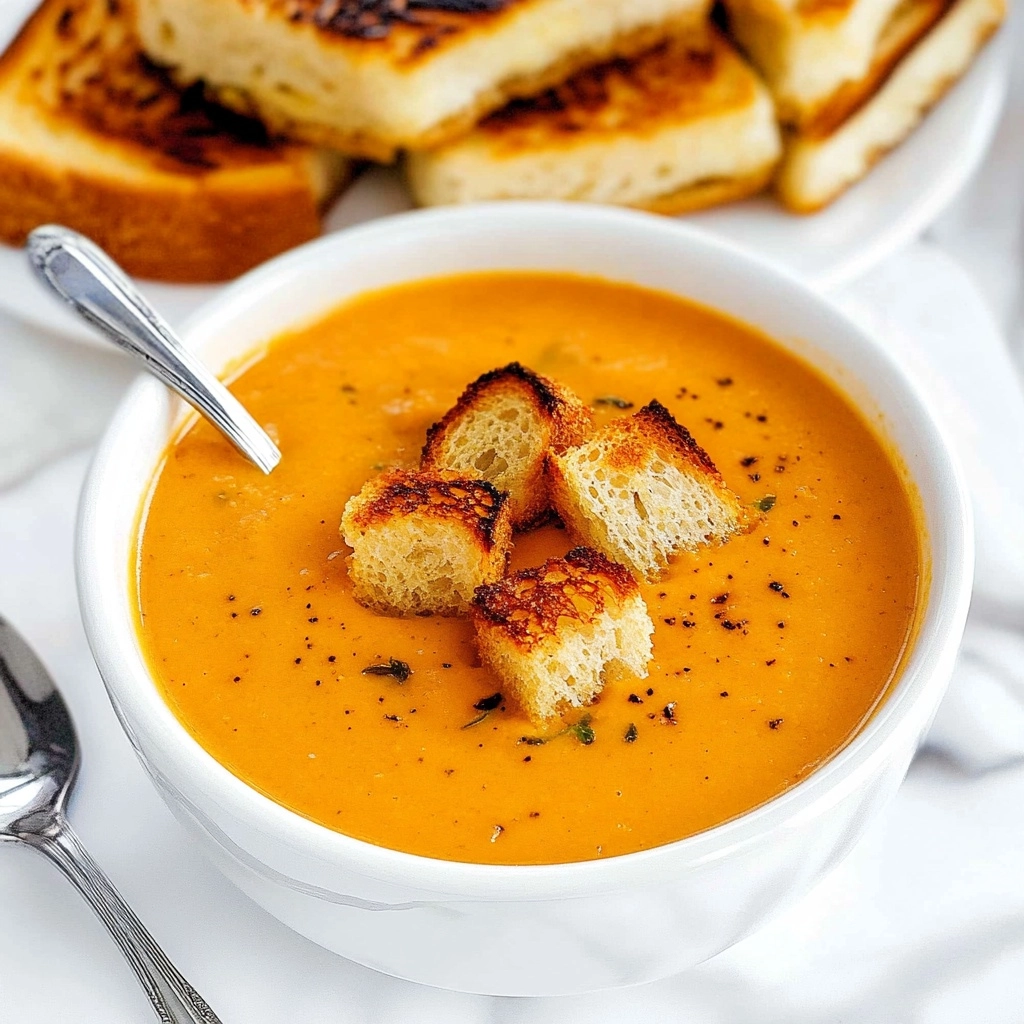 Roasted Tomato Basil Soup Recipe - Recipe Image