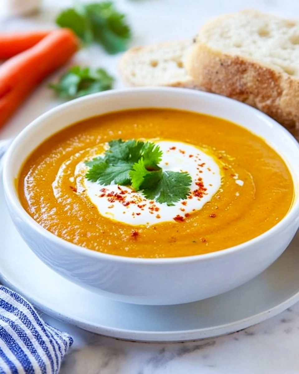 Spiced Carrot and Lentil Soup Recipe