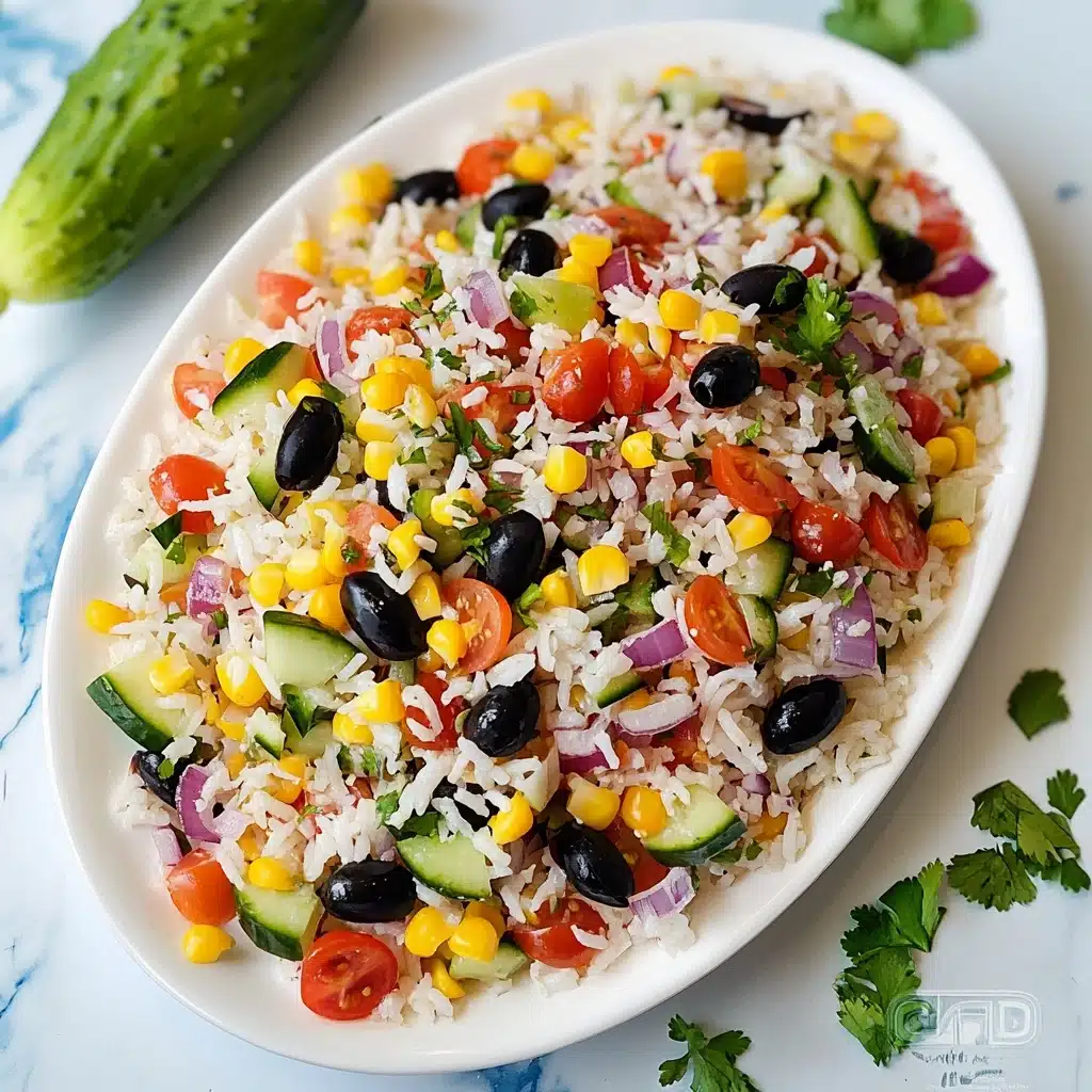 Italian Rice Salad Recipe - Recipe Image