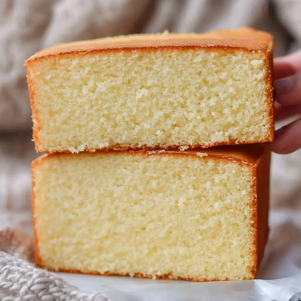Fluffy Vanilla Sponge Cake Recipe - Recipe Image