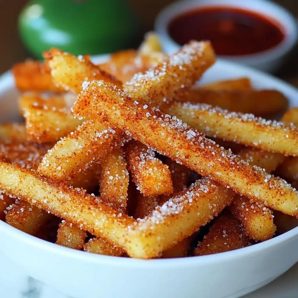 Crispy Air Fryer Apple Fries Recipe - Recipe Image