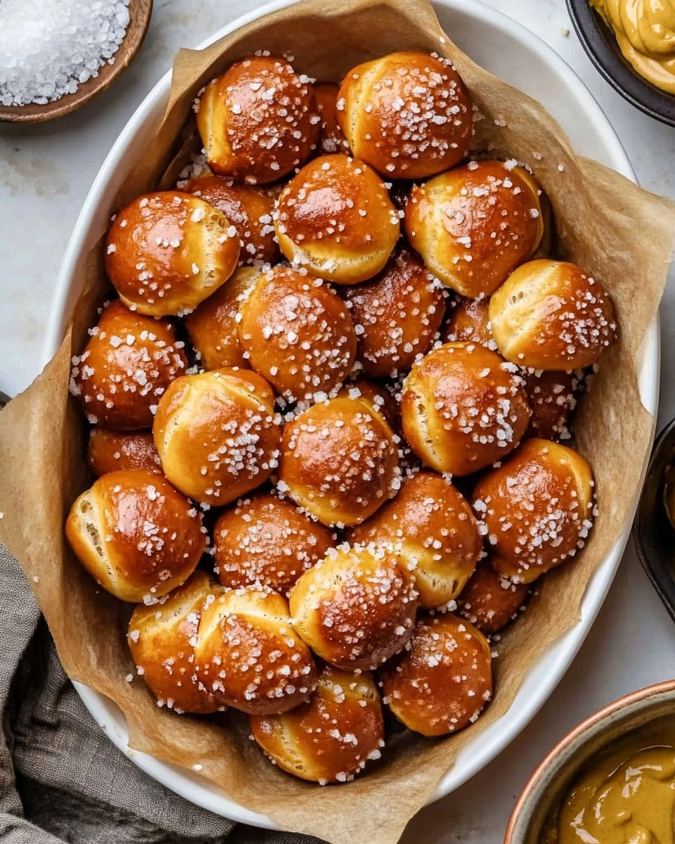 10 Minute Fluffy Air Fryer Pretzel Bites Recipe