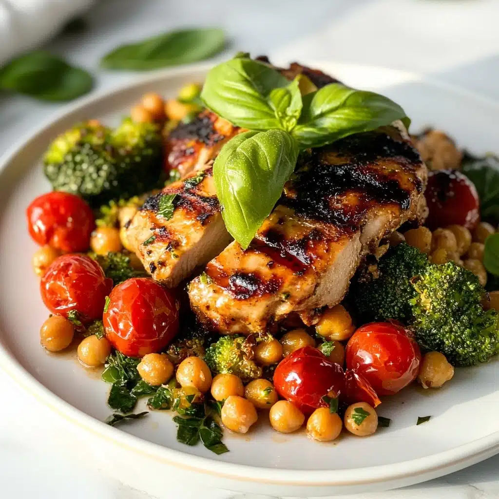 Sheet Pan Balsamic Chicken and Veggies Recipe - Recipe Image