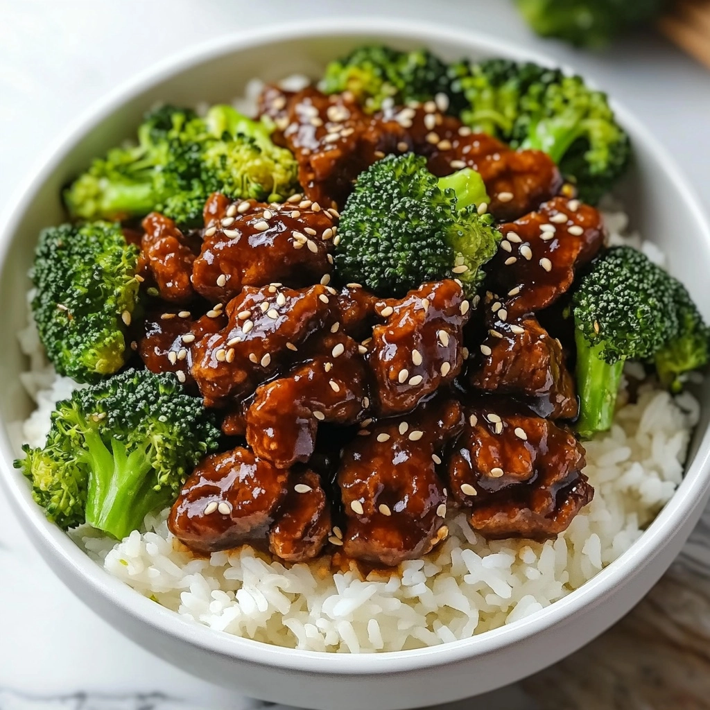 Honey Garlic Ground Beef and Broccoli Stir-Fry Recipe - Recipe Image