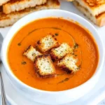 Roasted Tomato Basil Soup Recipe