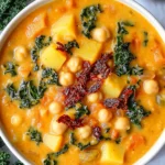 Creamy Tuscan Chickpea Soup Recipe