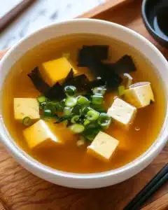 Homemade Miso Soup with Tofu Recipe