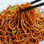 Soy Sauce Pan-fried Noodles Recipe