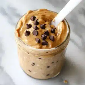 Peanut Butter Cookie Dough Overnight Oats Recipe