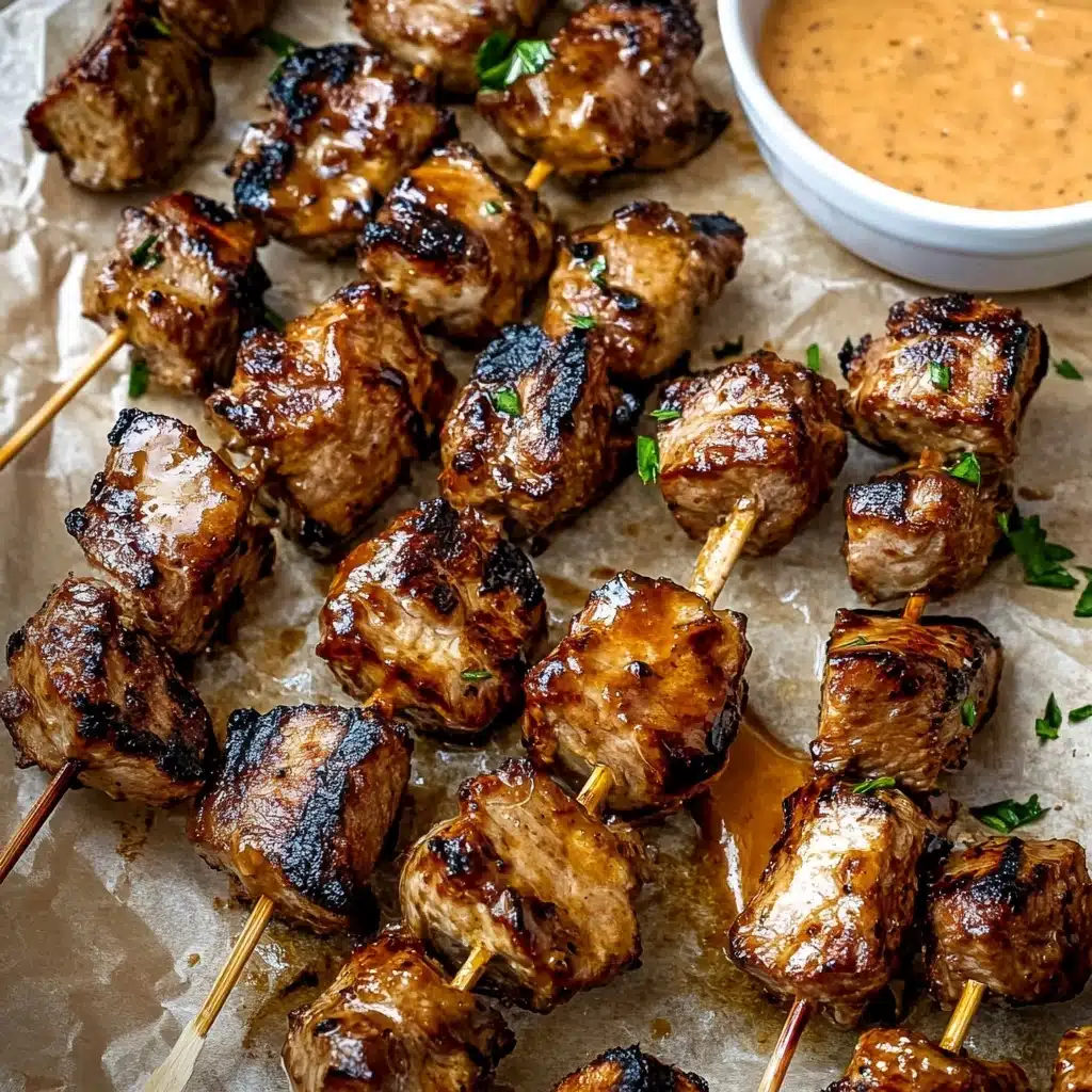 Bang Bang Chicken Skewers Recipe - Recipe Image