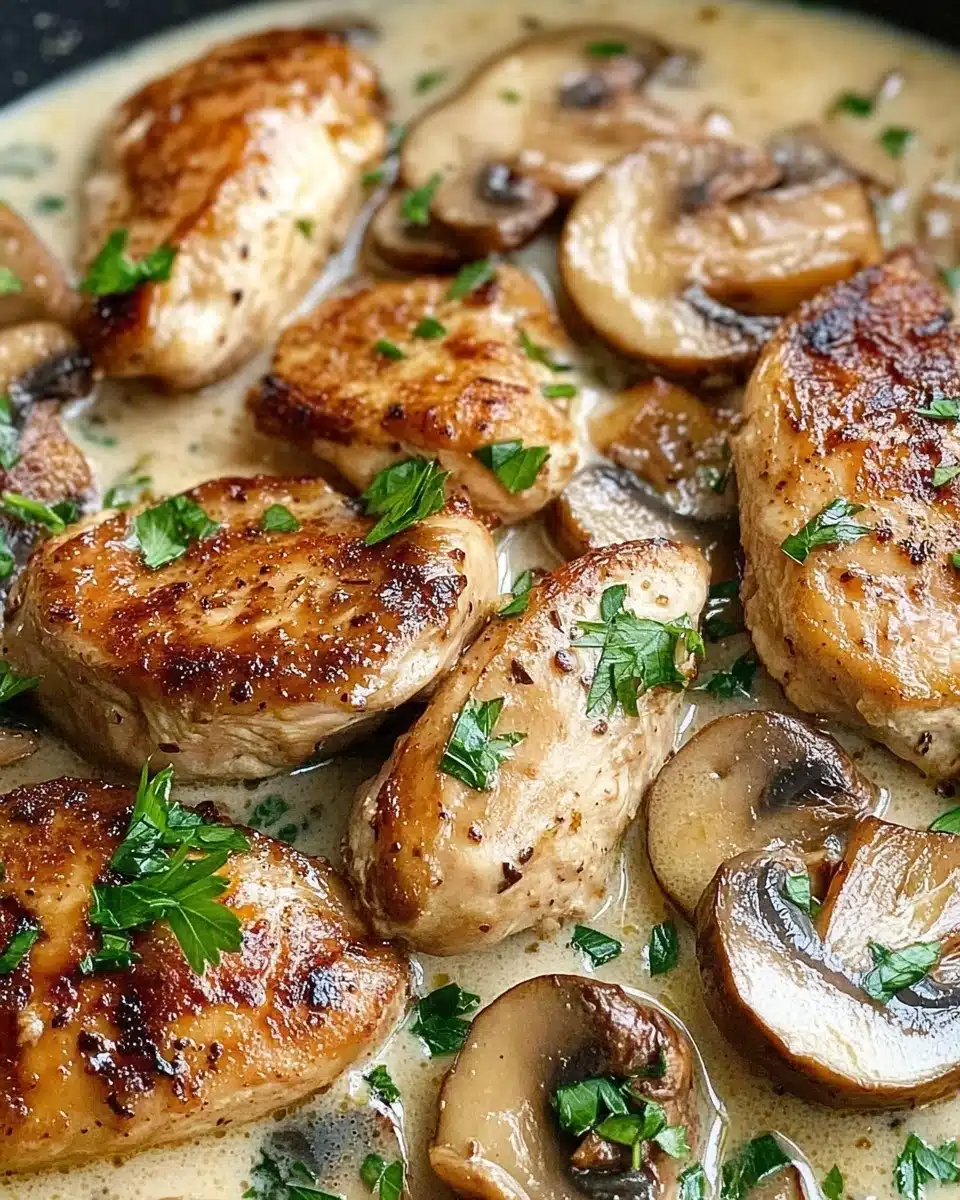 Slow Cooker Chicken Marsala Recipe