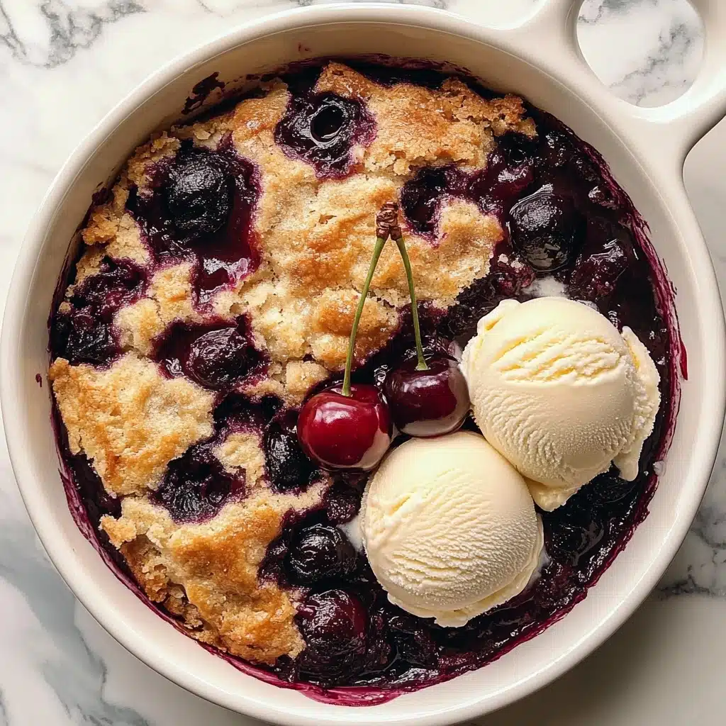 Easy Cherry Cobbler Recipe - Recipe Image
