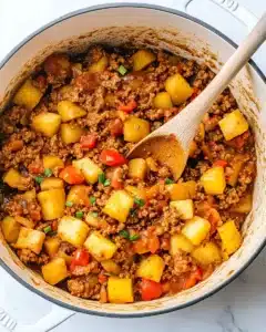 Beef and Potato Skillet Recipe