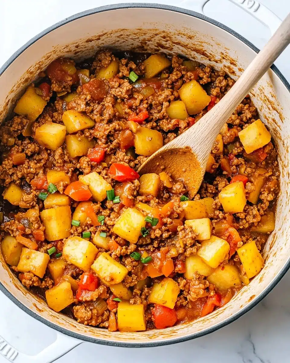 Beef and Potato Skillet Recipe