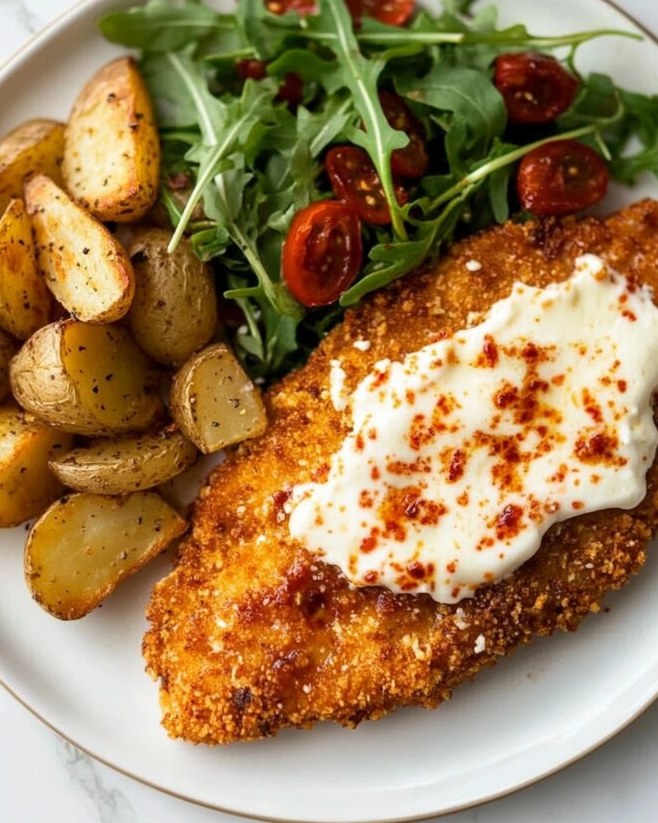 Crispy Hot Honey Feta Chicken Recipe