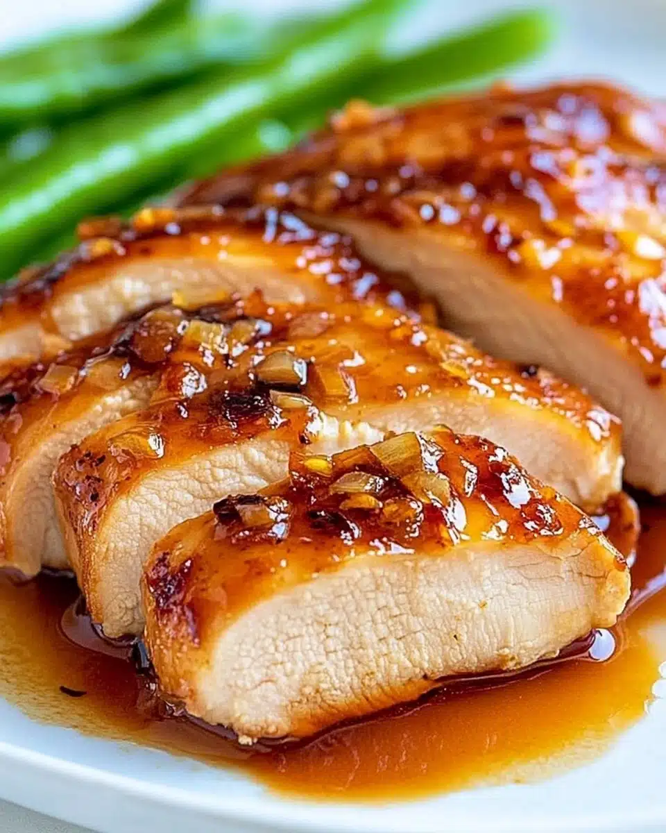 Honey Dijon Garlic Chicken Breasts Recipe