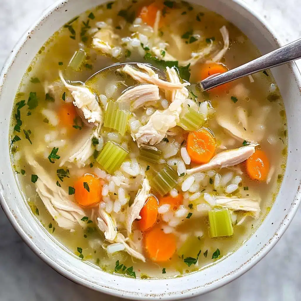 Chicken and Rice Soup Recipe - Recipe Image