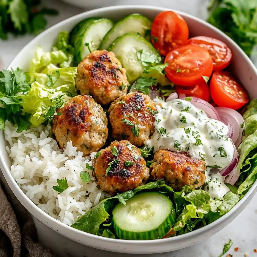 Greek Chicken Meatballs Recipe - Recipe Image