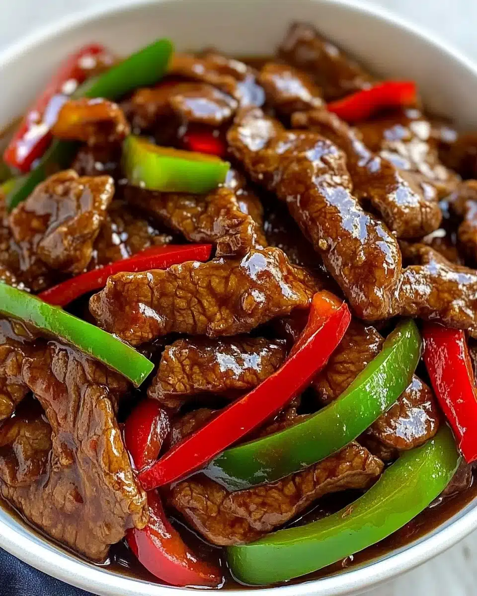 Pepper Steak Stir Fry Recipe