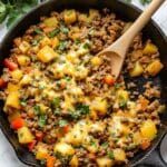 Mexican Ground Beef and Potato Skillet Recipe