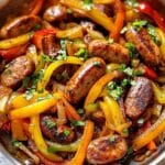 Sausage and Peppers Skillet Recipe