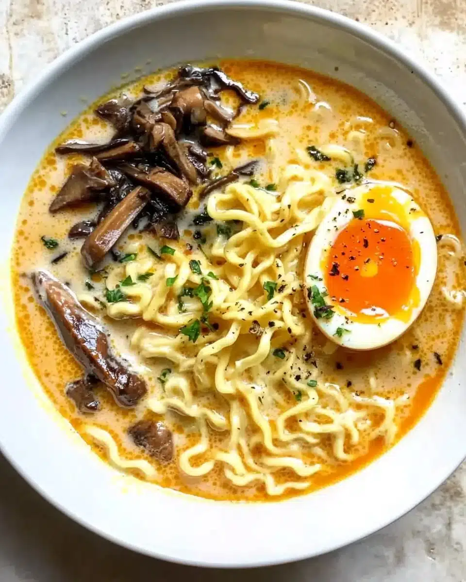 Spicy Coconut Curry Ramen Recipe