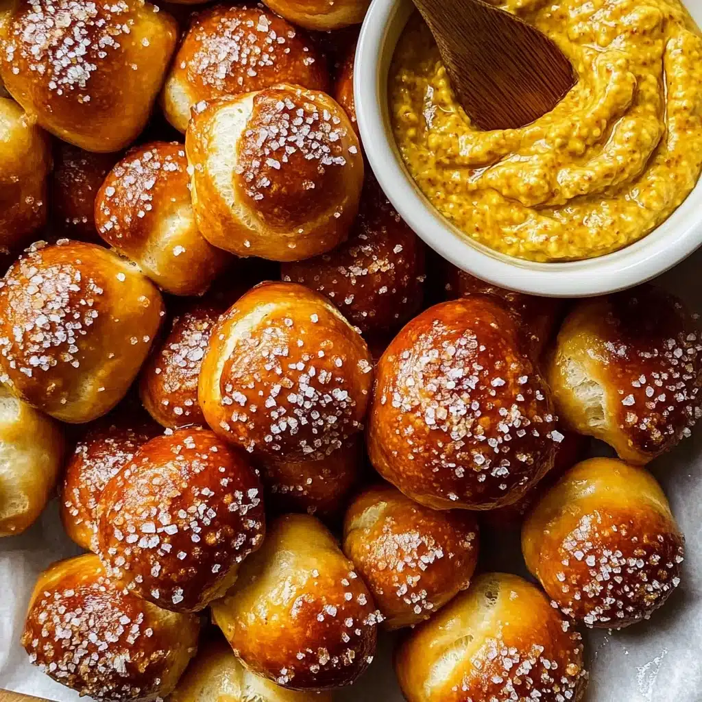 10 Minute Fluffy Air Fryer Pretzel Bites Recipe - Recipe Image