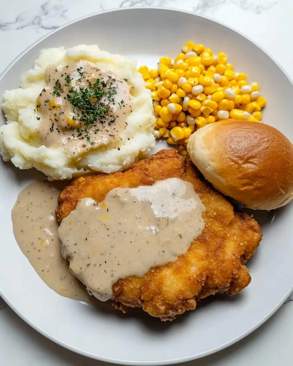 Country Fried Chicken with Gravy Recipe