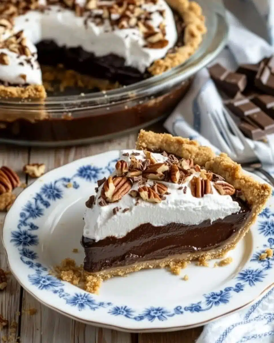 Chocolate Icebox Pie Recipe