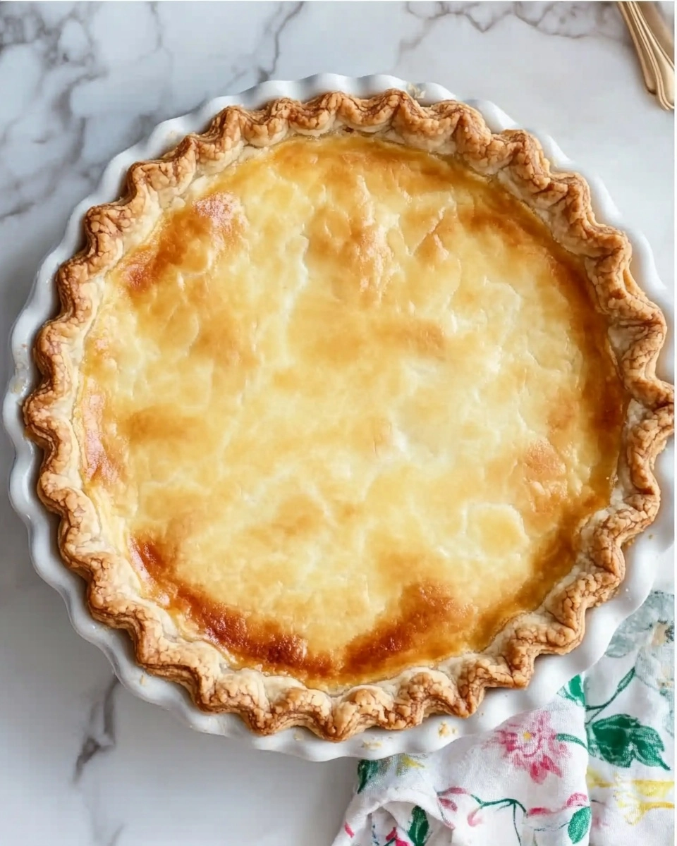 Water Pie Recipe